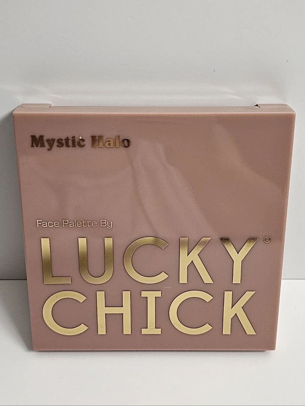 Lucky Chick Mystic Halo Face Palette soft pink peach compact quad blush bronzer